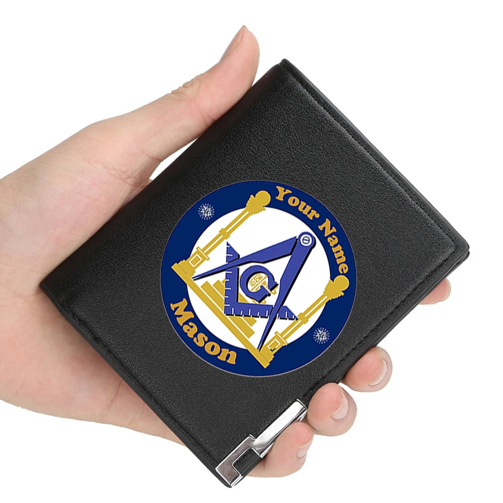 Master Mason Blue Lodge Masonic Customized Wallet