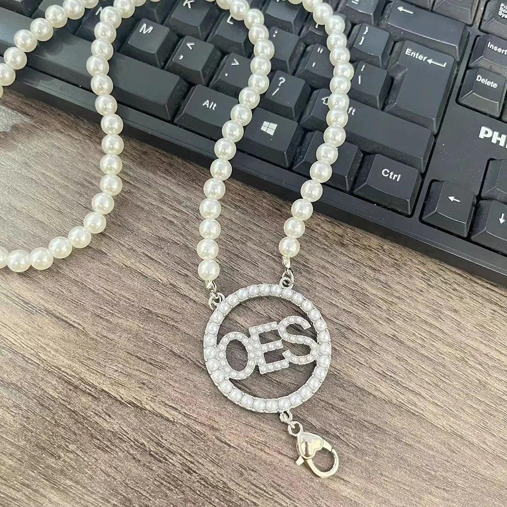 Order Of Eastern Star OES Masonic Necklace