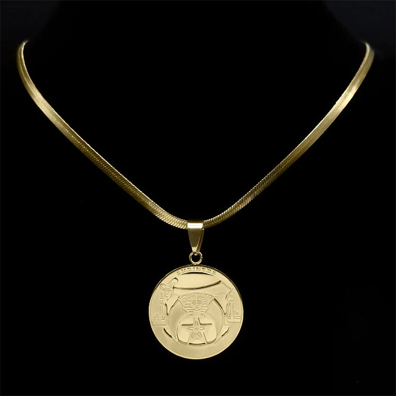Shriners Masonic Necklace - Various Color