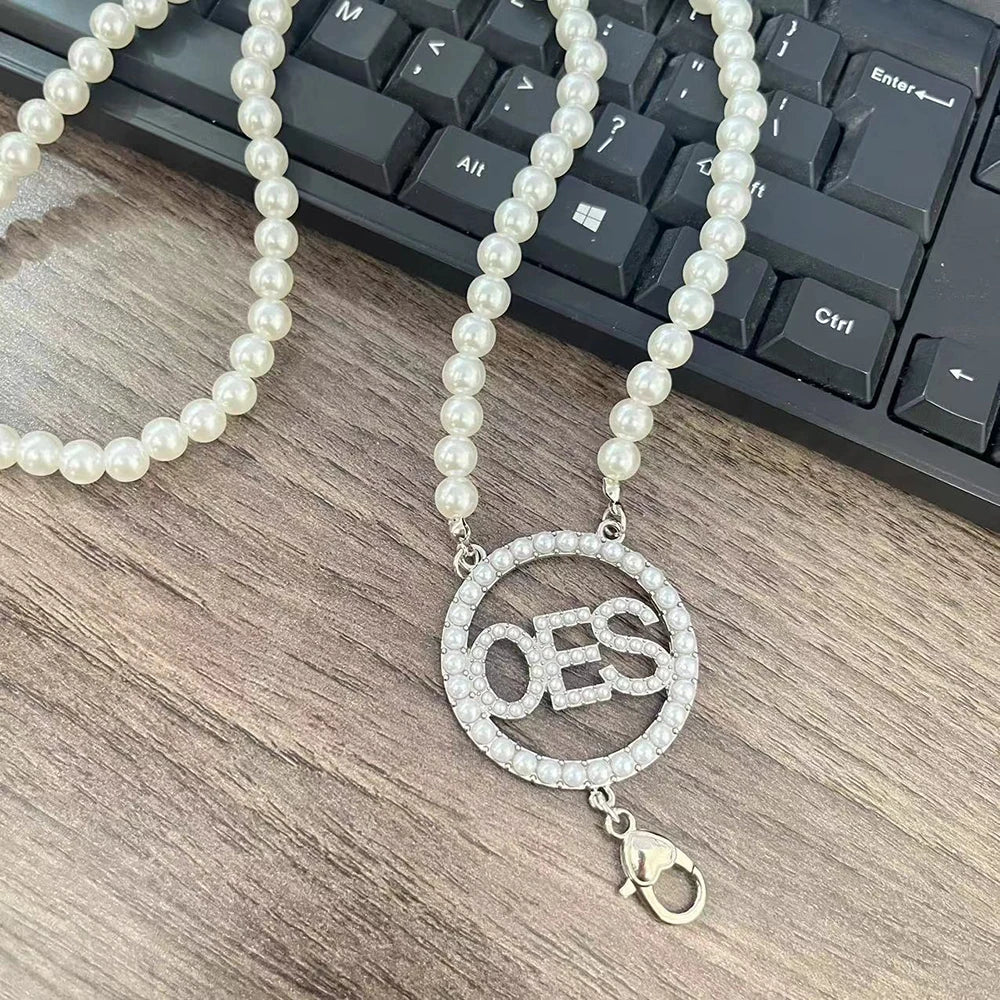 Order Of Eastern Star OES Masonic Necklace