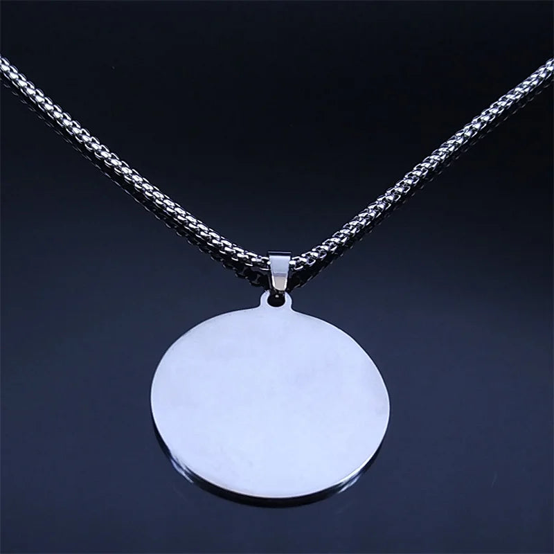 Omniscient Eye Masonic Necklace - Blue