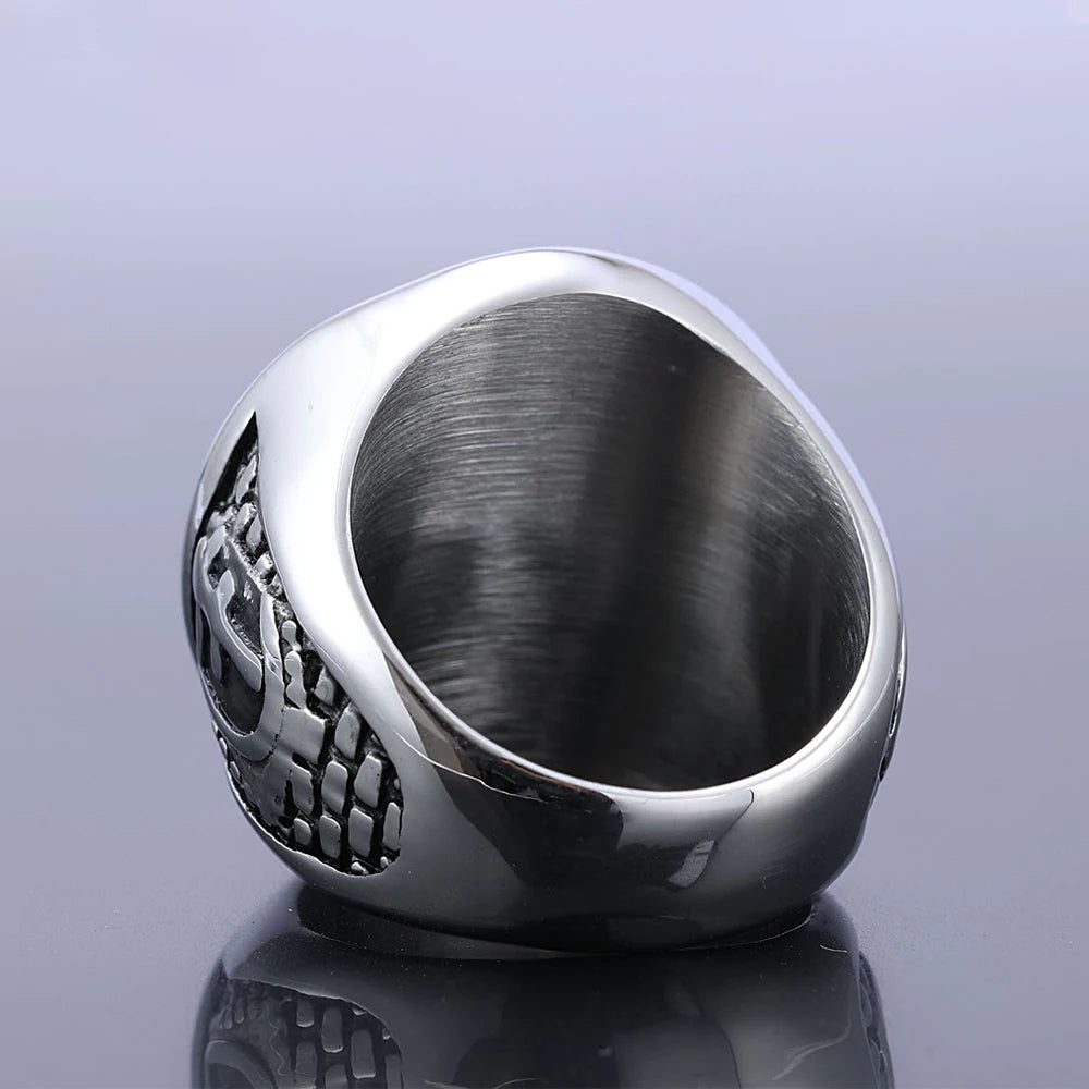 Knights Templar Masonic Stainless Steel Ring - Various Color