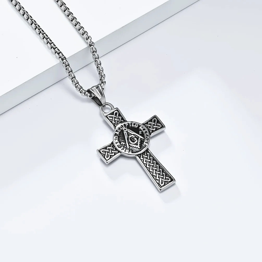 Master Mason Blue Lodge Masonic Necklace - Various Color