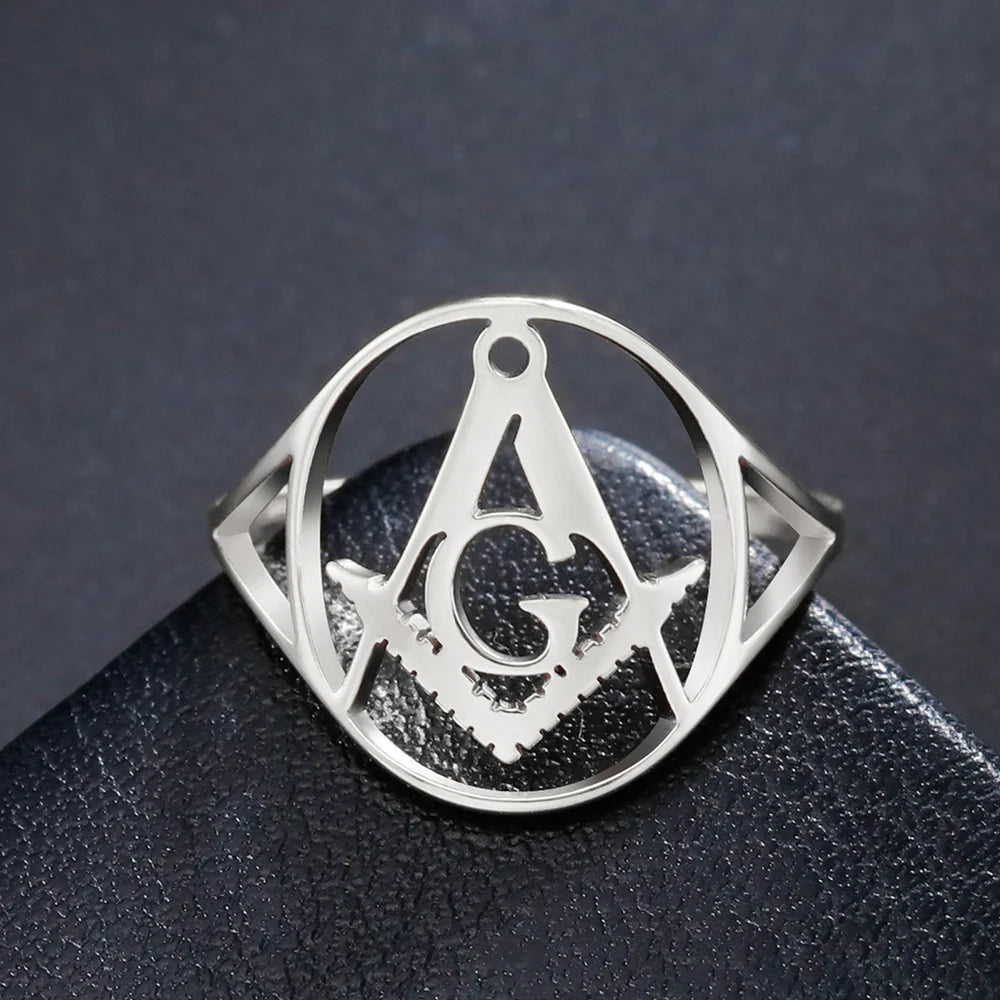 Master Mason Blue Lodge Masonic Ring - Various Color