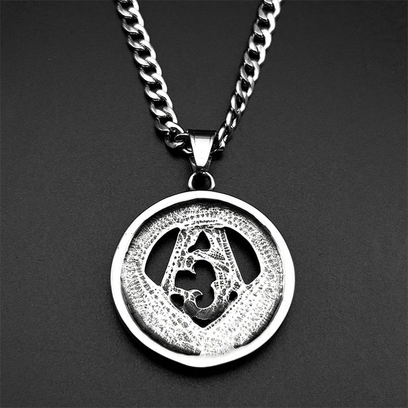 Master Mason Blue Lodge Masonic Necklace - Silver