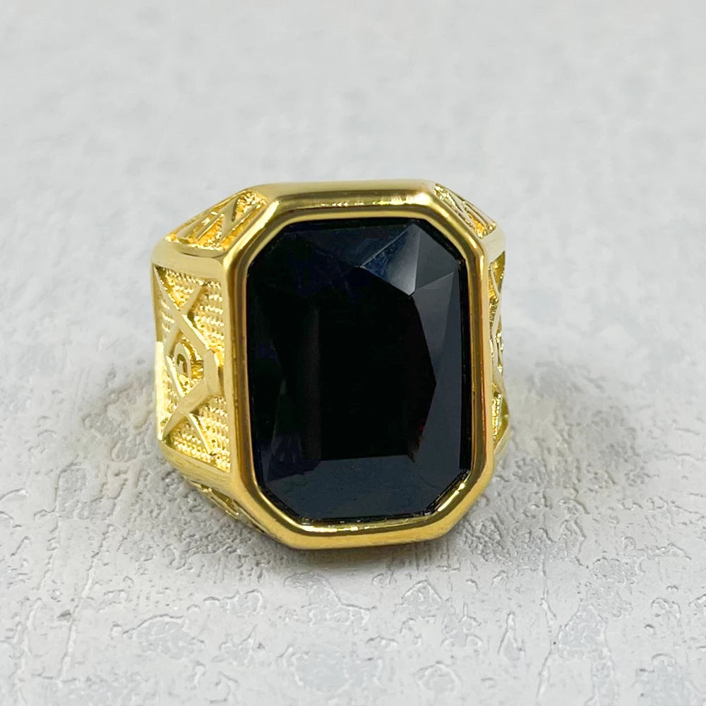 Master Mason Blue Lodge Masonic Stainless Steel Ring - Various Color