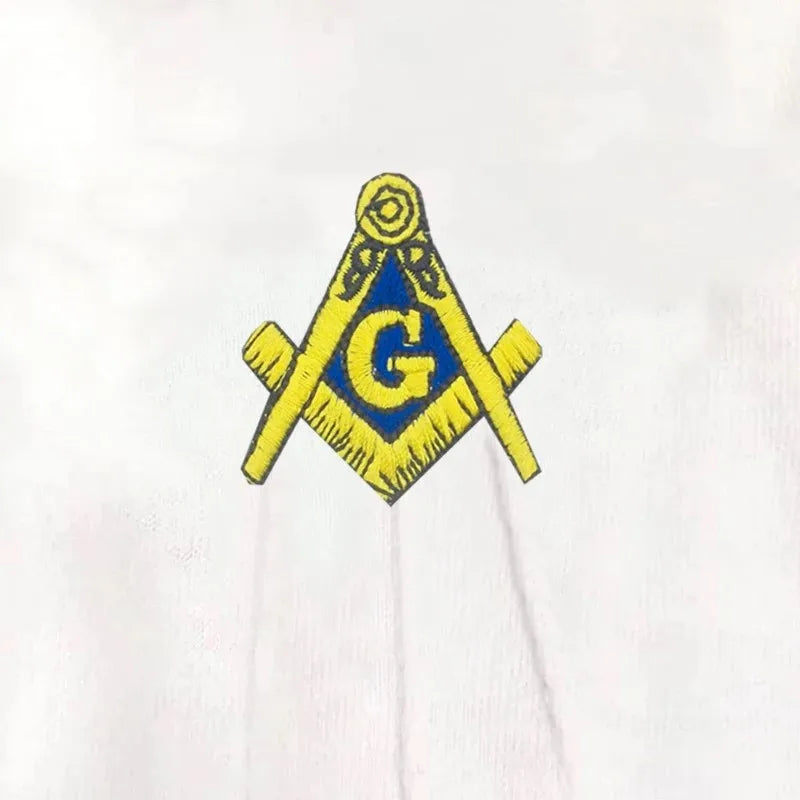Master Mason Freemasonry High Quality Embroidered Regalia Gloves