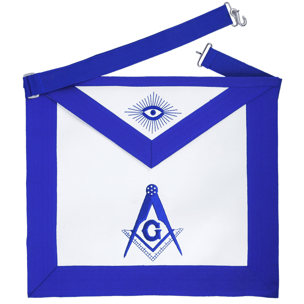 Master Mason Blue Lodge Masonic Apron – Royal Blue