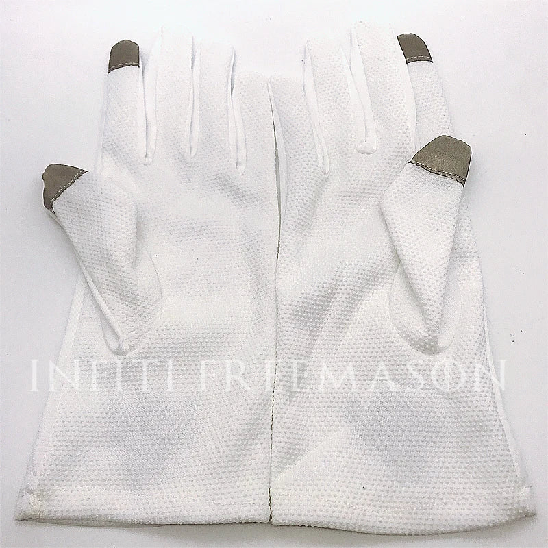 Master Mason Freemasonry High Quality Embroidered Regalia Gloves