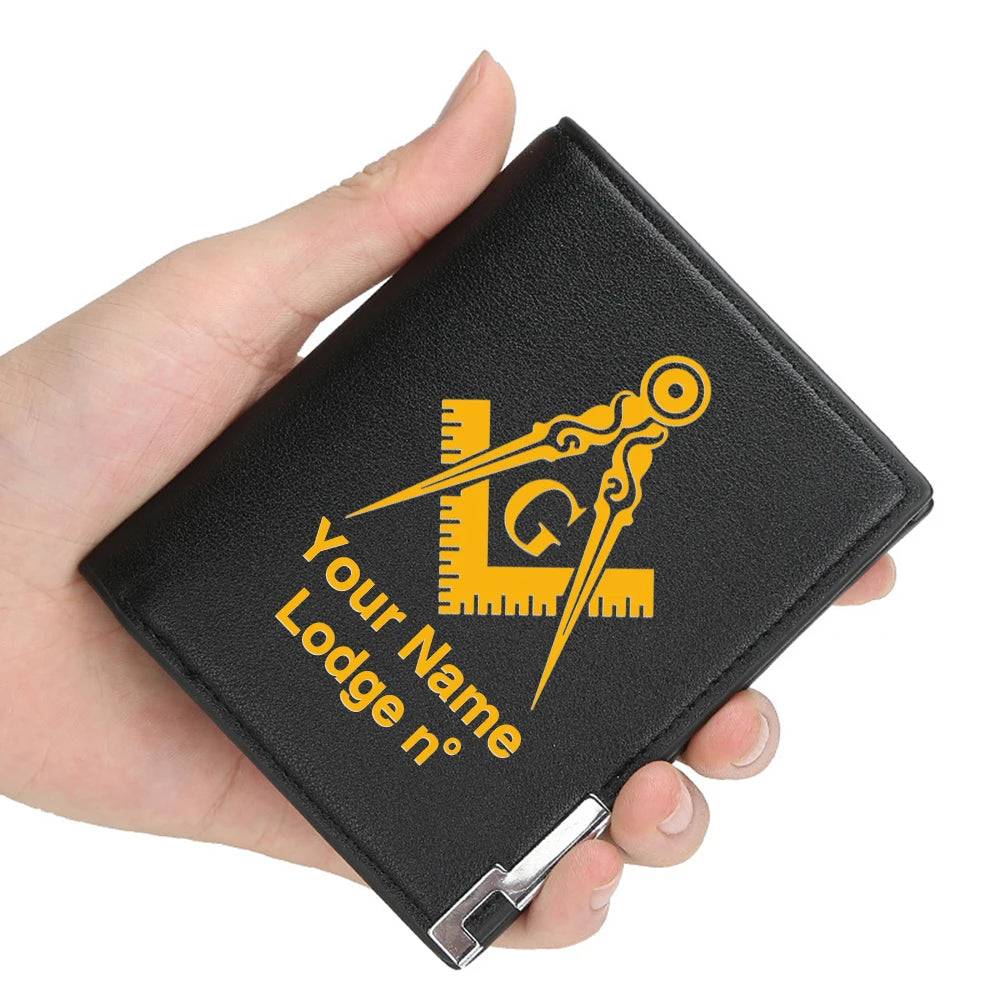 Master Mason Blue Lodge Masonic Customized Wallet